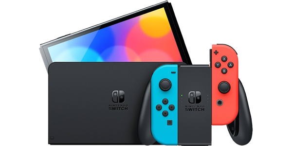 Nintendo Switch with Gray Joy-Cons