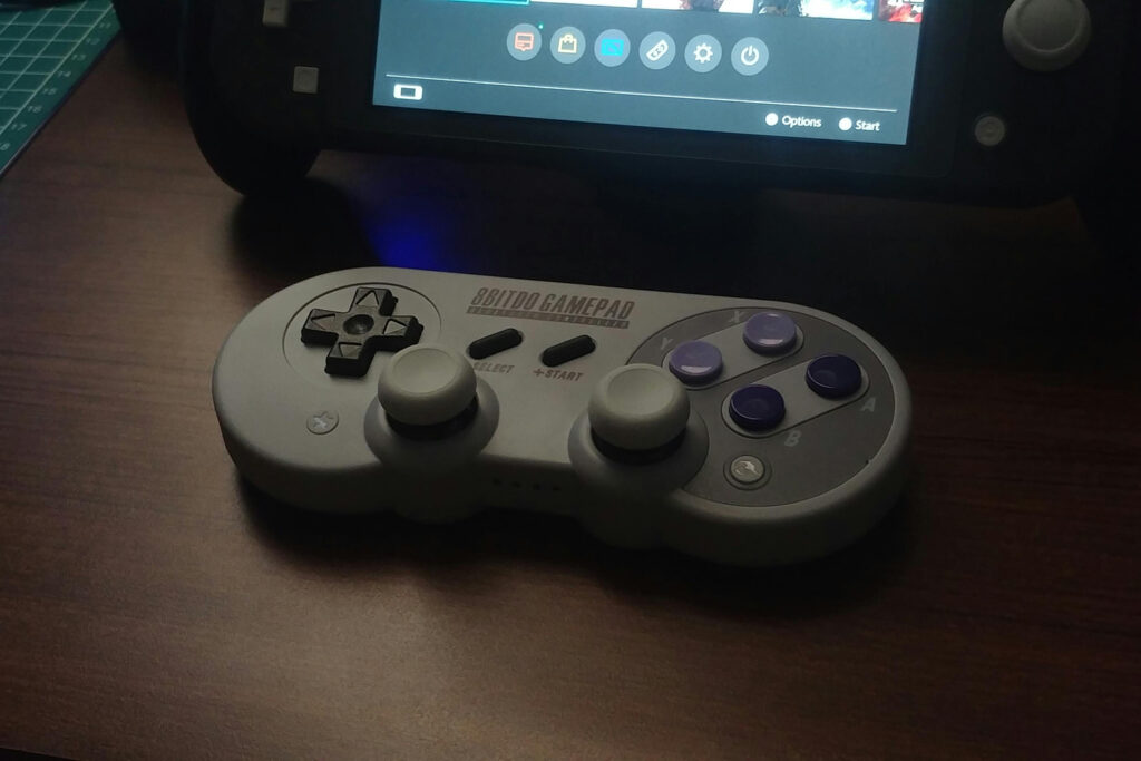 8BitDo SNES-style gaming controller