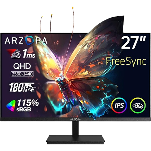 ARZOPA 27-inch 2K Gaming Monitor