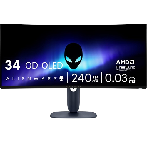 Alienware 34-inch OLED Curved Gaming Monitor