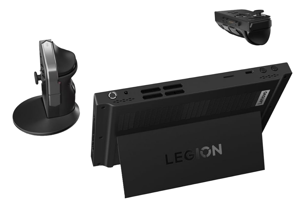 The Lenovo Legion Go handheld gaming PC in FPS mode.