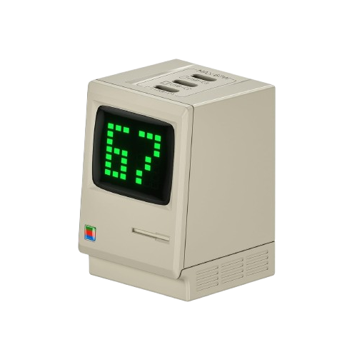 Shargeek Retro 67 3-port fast charger - Retro-inspired tech gadgets