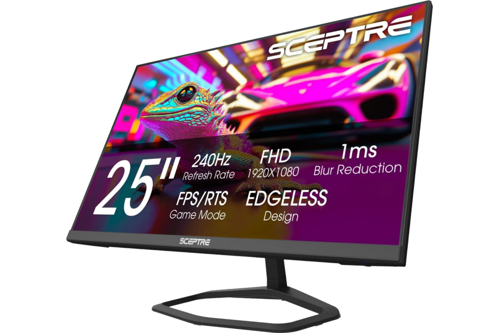 Sceptre 24.5" 240Hz (E255B-FWD240) gaming monitor
